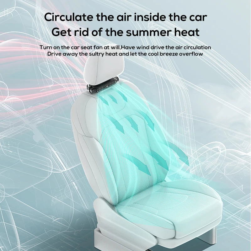 Headrest Cooling Fan